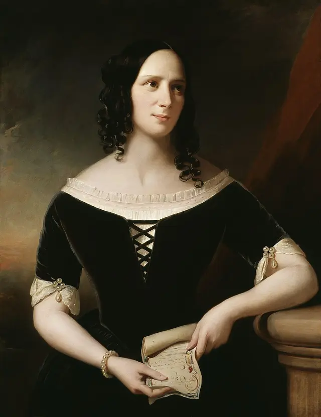 Portrait of Agnes Strickland