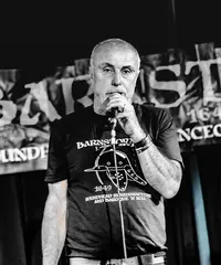 Portrait of Attila the Stockbroker