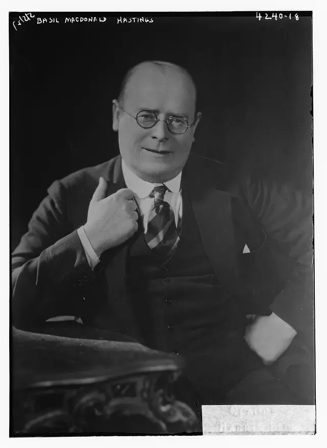 Portrait of Basil Macdonald Hastings