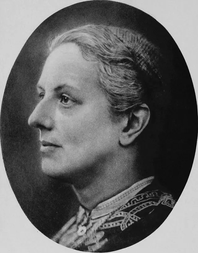 Portrait of Charlotte Mary Yonge