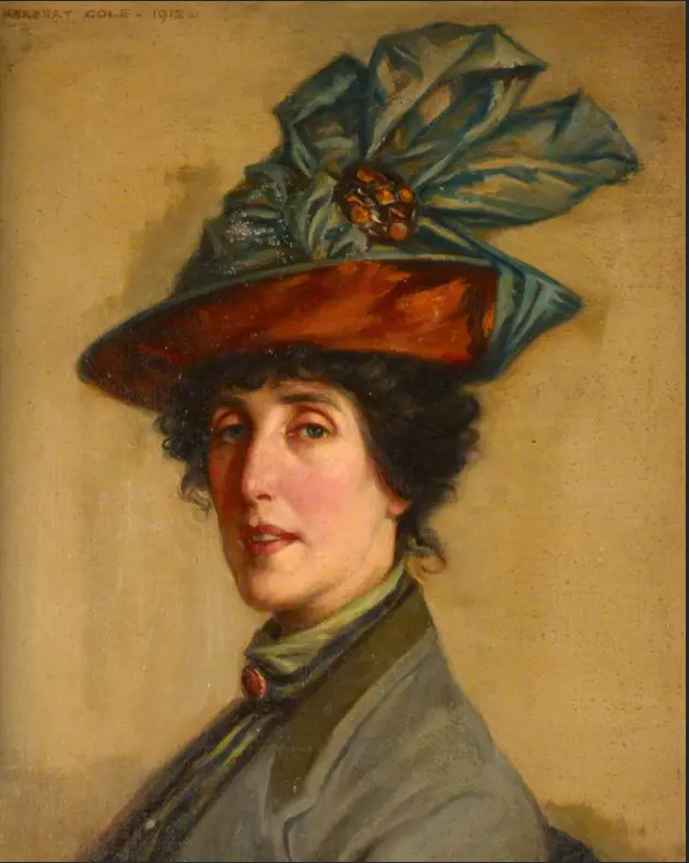 Portrait of Clara Gilbert Cole