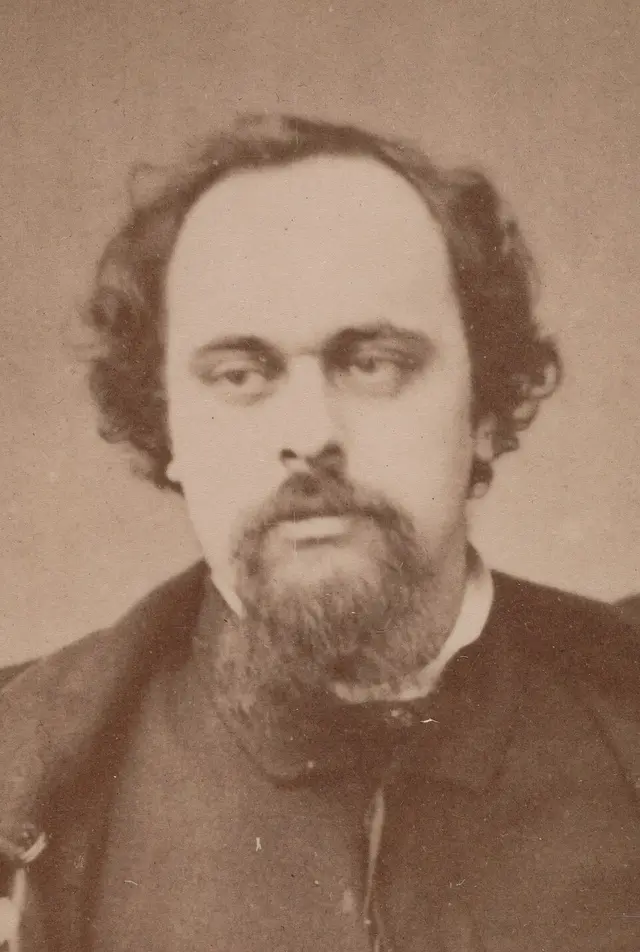 Portrait of Dante Gabriel Rossetti
