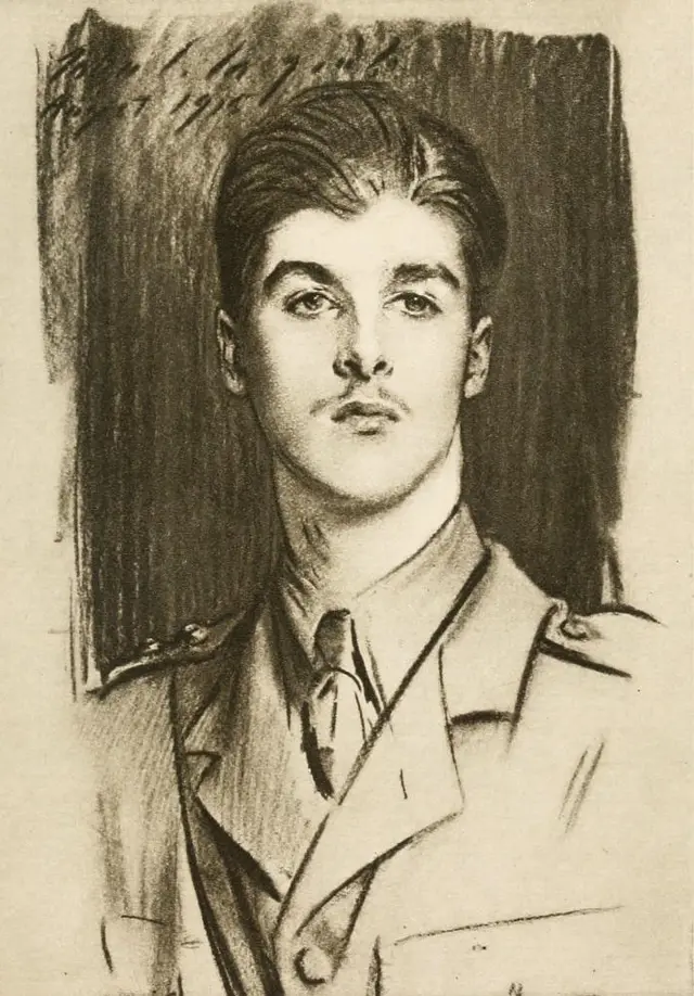 Portrait of Edward Wyndham Tennant