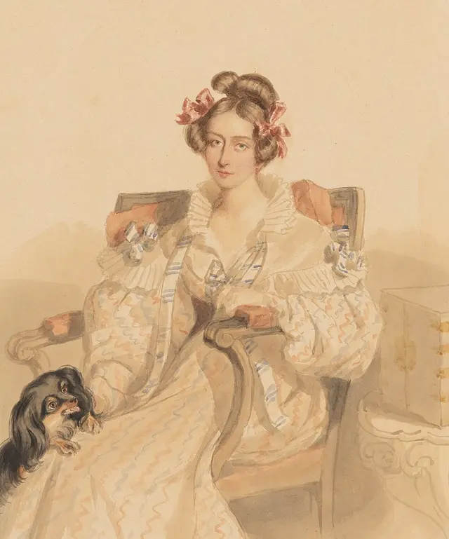 Portrait of Emily Eden