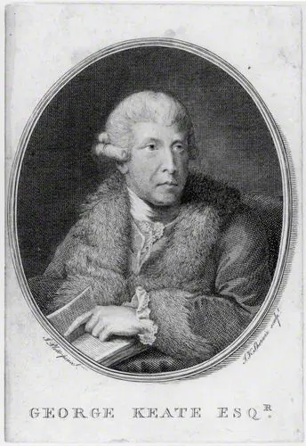 Portrait of George Keate