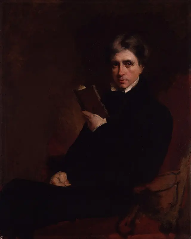 Portrait of Leigh Hunt
