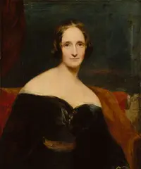 Portrait of Mary Shelley