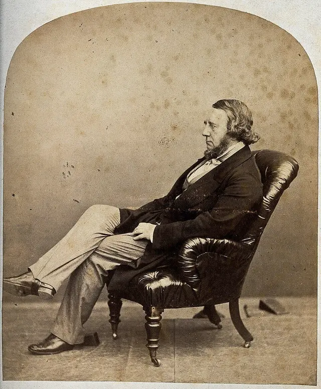 Portrait of Richard Monckton Milnes, 1st Baron Houghton