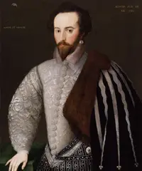 Portrait of Walter Raleigh