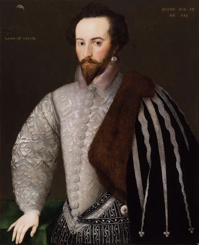 Portrait of Walter Raleigh