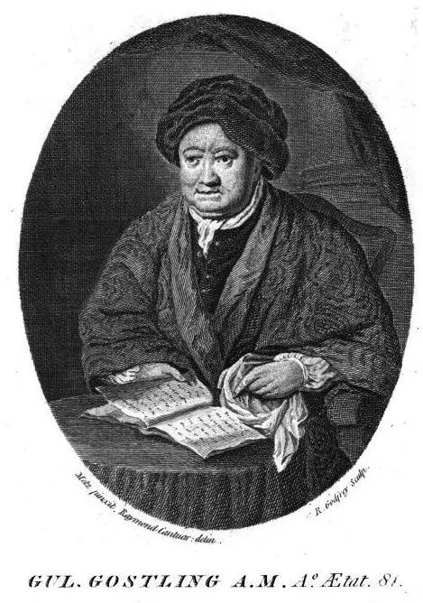 Portrait of William Gostling